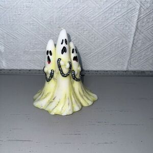 Vintage Russ Glowing Ghoul Ghosts Halloween Candle Wax Sculpture-‎ DOES NOT GLOW